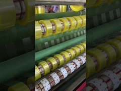 Resistencia al calor BOPP cinta transparente Resistencia UV 1000 pulgadas de longitud