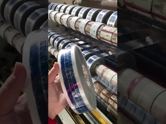 Tela de celulosa de embalaje de adhesivo transparente Bopp Fabrica personalizada