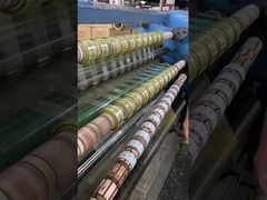 Logotipo Texto Gráficos cinta de cinta impresa personalizada BOPP película de cinta impresa rollo