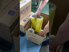 Tipo de cinta de embalaje transparente para cartones de embalaje