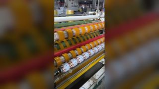 Envío seguro de cinta para paquetes BOPP verde