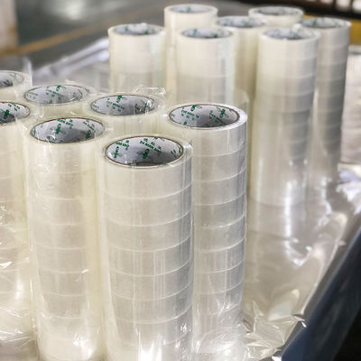 Un buen precio. Proveedores de la marca DENIBO Pegamento adhesivo súper transparente BOPP cinta de embalaje 60 mm en línea