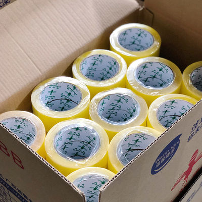 Un buen precio. 48 mm x 200 yardas cinta adhesiva transparente BOPP para cartón en línea