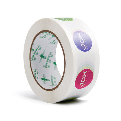 Un buen precio. Cintas de color con logotipo autoadhesivo personalizado para empacar en línea