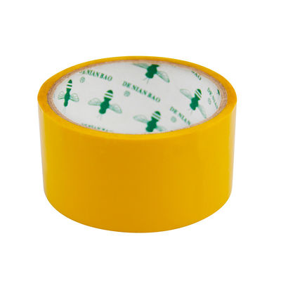 Un buen precio. Color amarillo colorido cinta de embalaje Bopp para cartón de sellado en línea