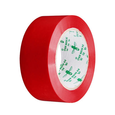 Un buen precio. Tela de color rojo brillante 100y/200y/1000y Impresión de logotipos personalizados para embalaje en línea