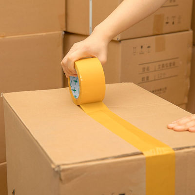 Un buen precio. Beige#1 cinta de embalaje de envío servicio personalizado para embalaje de cajas de cartón en línea