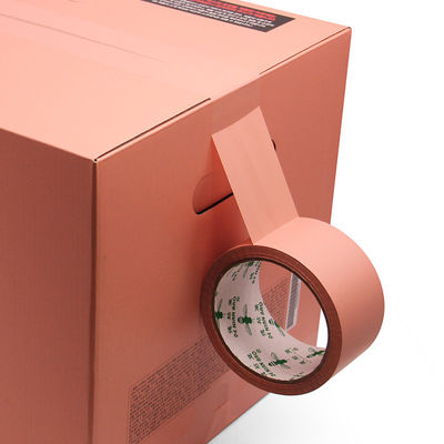 Matt Pink cinta adhesiva de embalaje para sellar cartón 22 años de fábrica