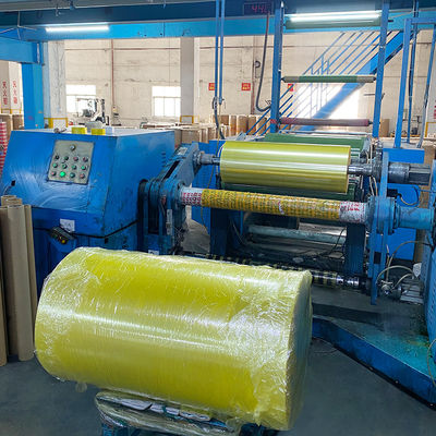 Un buen precio. BOPP Envasado amarillento amarillento cinta adhesiva de sellado Jumbo Roll en línea