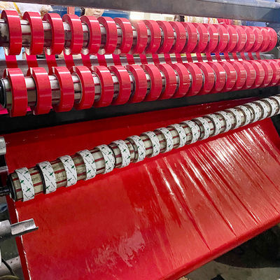 Cinta de embalaje de paquetes BOPP roja para cartón cinta de sellado 22 años de fábrica