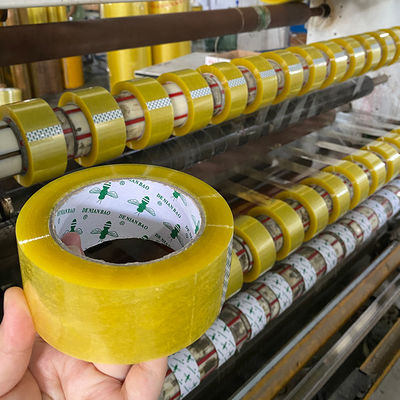 Un buen precio. Cinta adhesiva de embalaje fuerte de alta calidad para el logotipo en línea