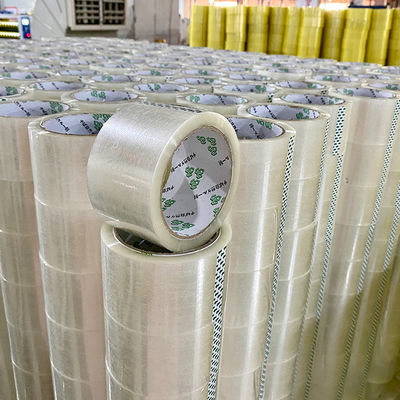 Cinta adhesiva de sellado BOPP transparente de alta calidad para embalaje, personalizada de fábrica
