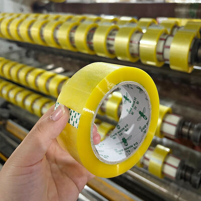 Un buen precio. Cinta de embalaje transparente de alta viscosidad para embalaje de cartones, personalizada de fábrica en línea
