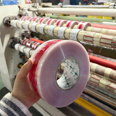 Un buen precio. Venta caliente cinta impresa a medida para sellar caja de cartón Adhesivo de embalaje en línea